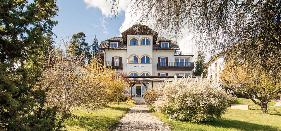 Das Jugendstilhaus Belmonte am Ritten in Südtirol
